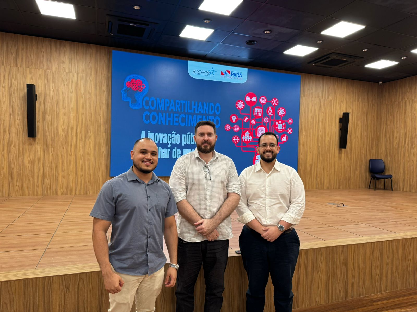 Equipe da Seap apresenta soluções do SIGP em encontro de inovação pública
