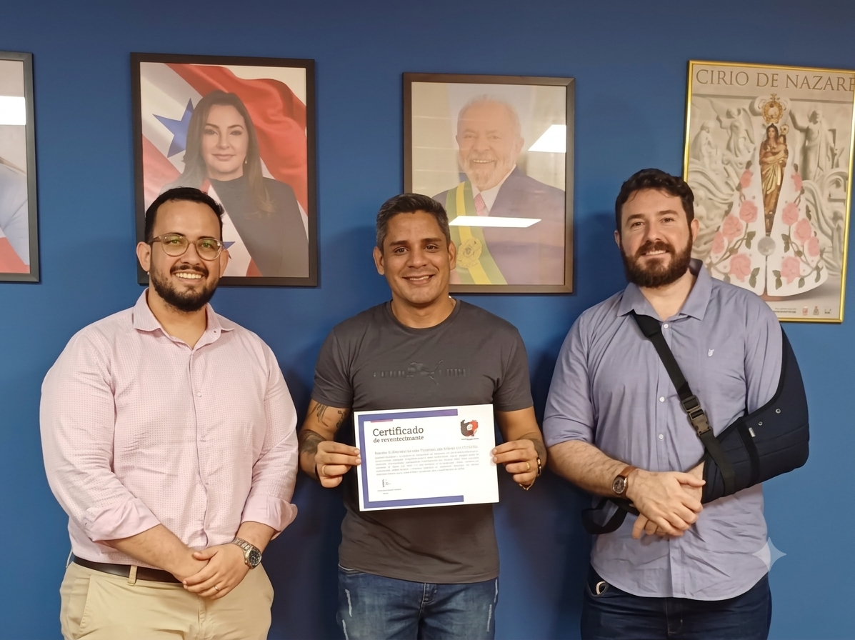 UDEPA entrega Certificado de Reconhecimento em Inovação e Transformação Digital à JUCEPA
