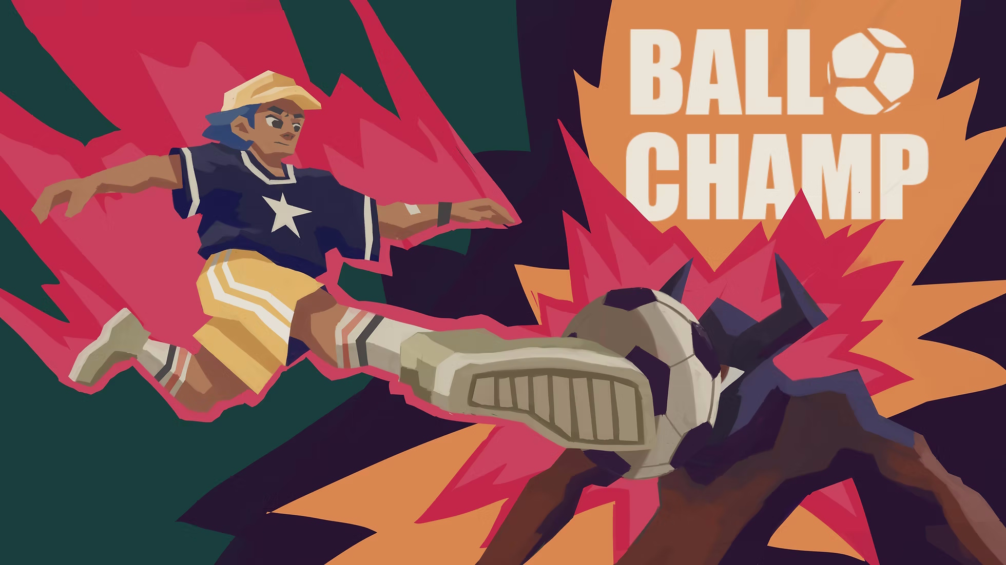 Imagem de divulgação do jogo - Ball Champ