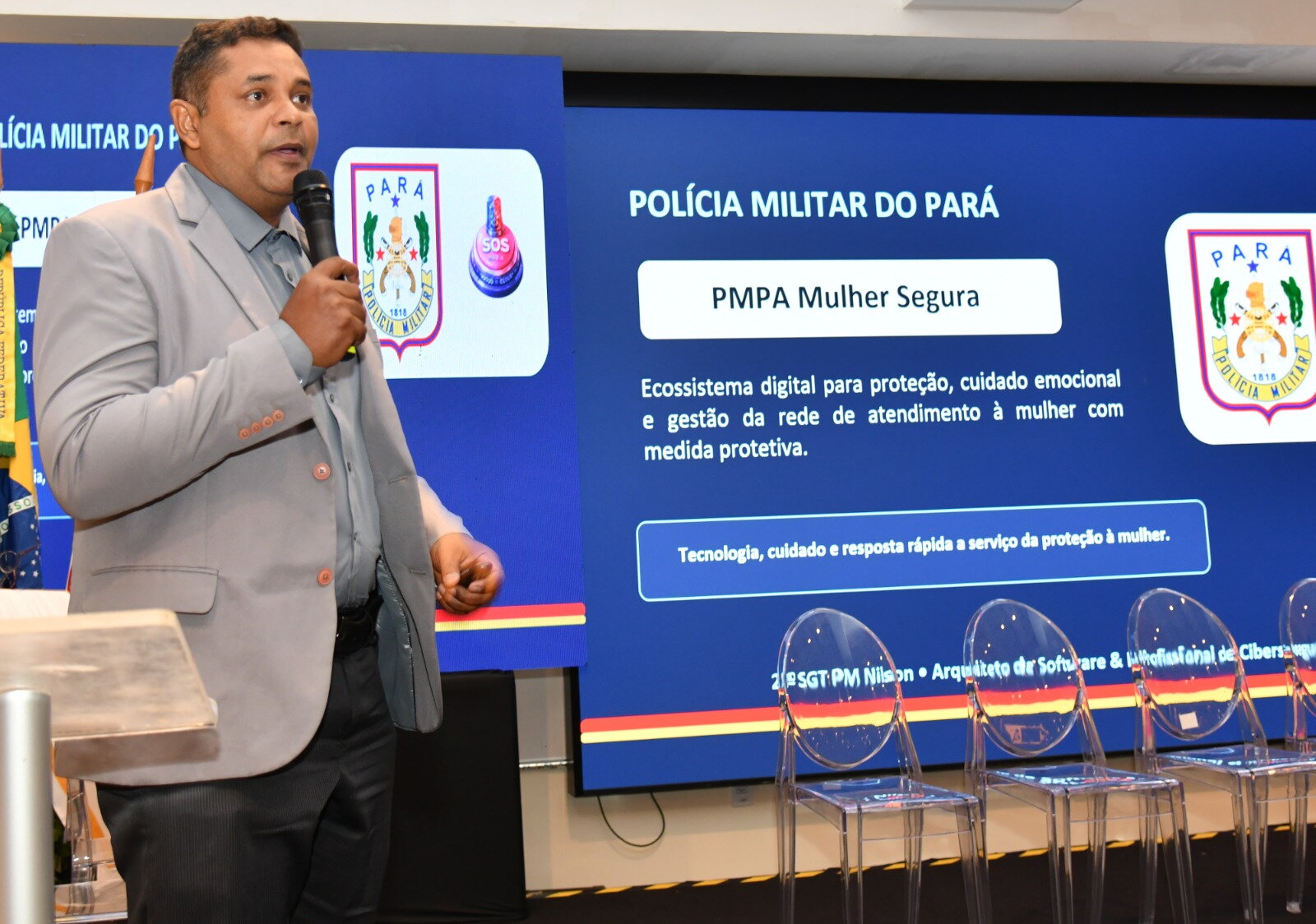 Policial militar desenvolve plataforma digital para ampliar proteção a mulheres vítimas de violência no Pará
