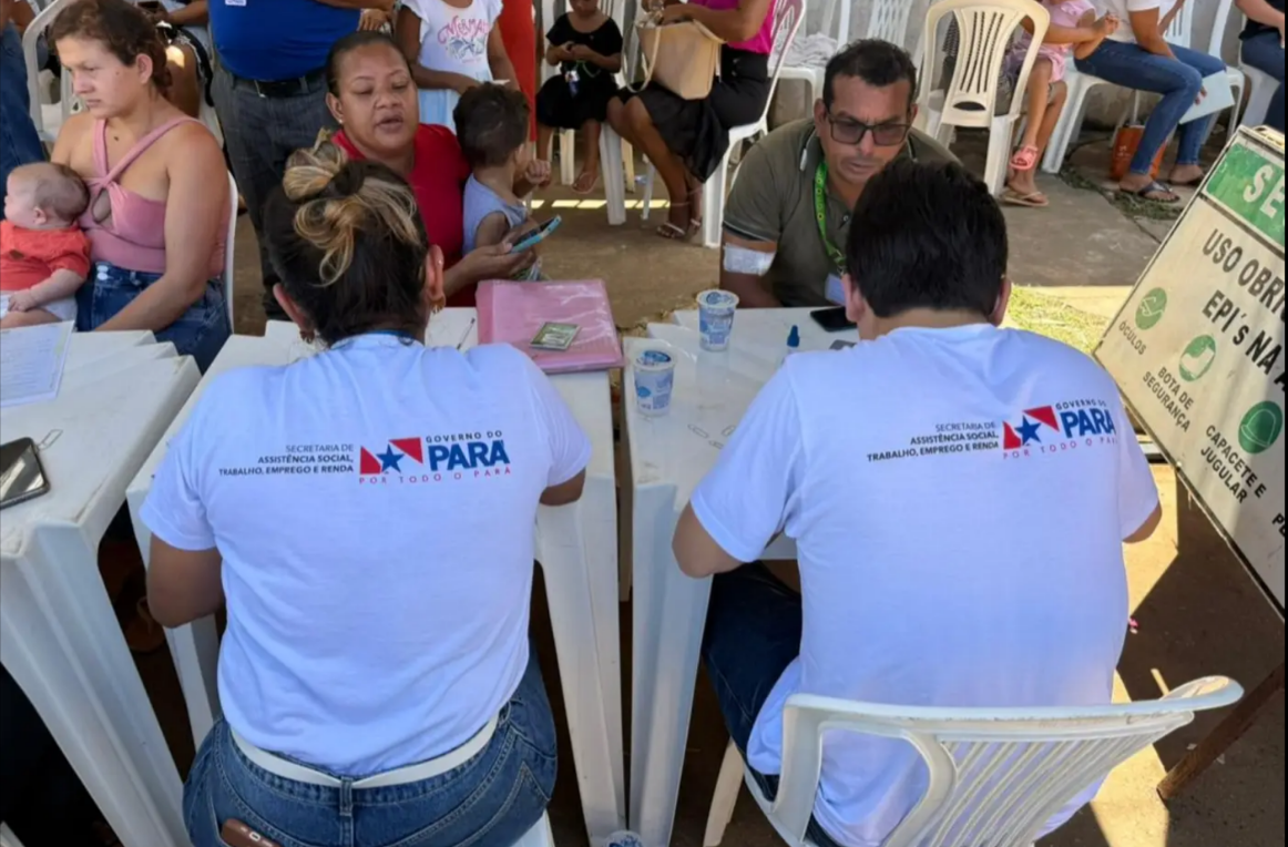 Assistçncia por Todo o Pará: Programa oferece documentos, capacitaêo e serviços ao povo de Parauapebas